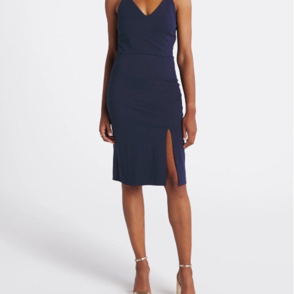 Socialite Navy Blue Dress